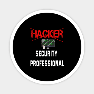 Hacker Security Professional Magnet